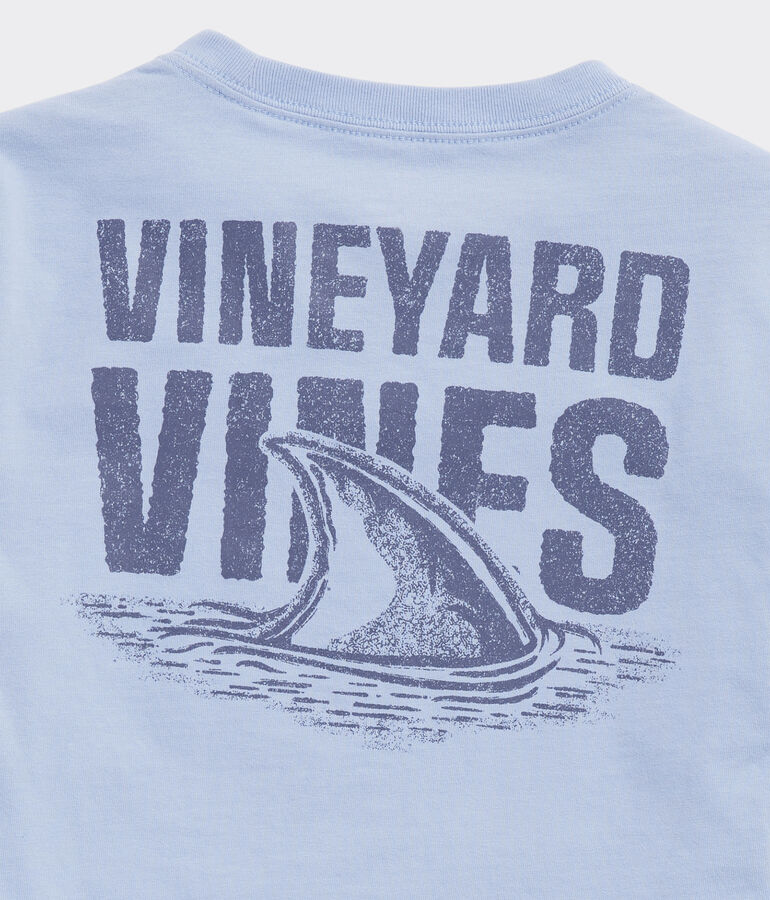 Boys' Shark Fin Short-Sleeve Pocket Tee