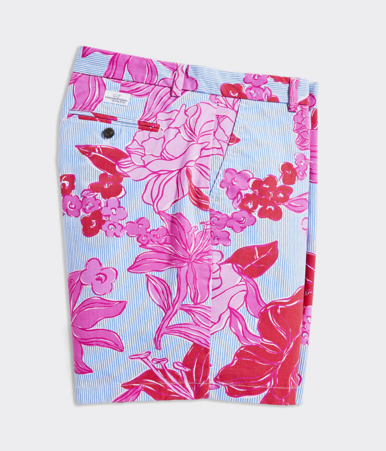 Kentucky Derby 9 Inch Printed Stretch Breaker Shorts