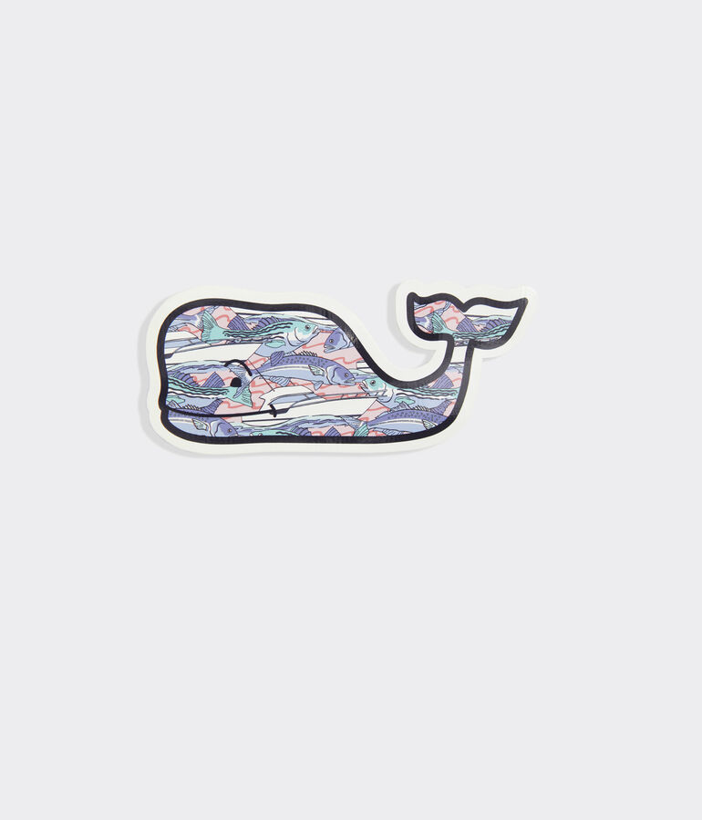 Fishing Derby Whale Fill Sticker
