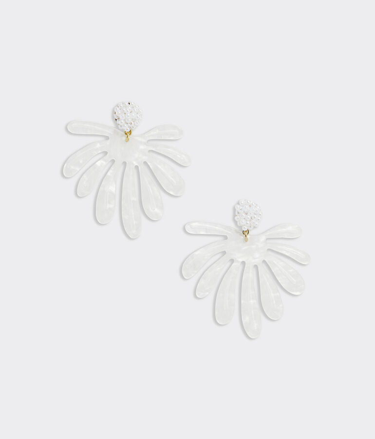 Cay Floral Statement Earrings