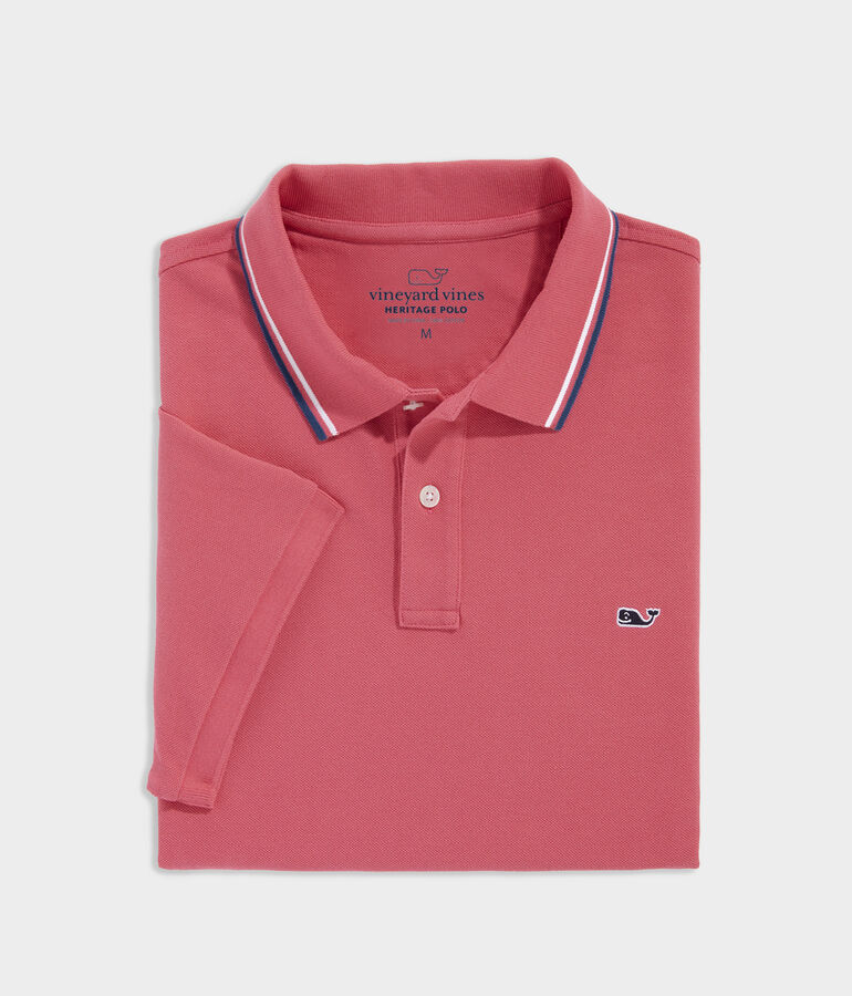 Heritage Tipped Pique Polo