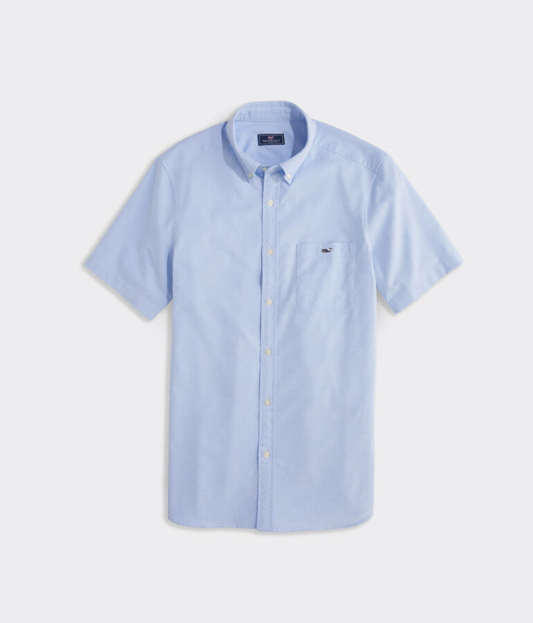 Oxford Short-Sleeve Solid Shirt