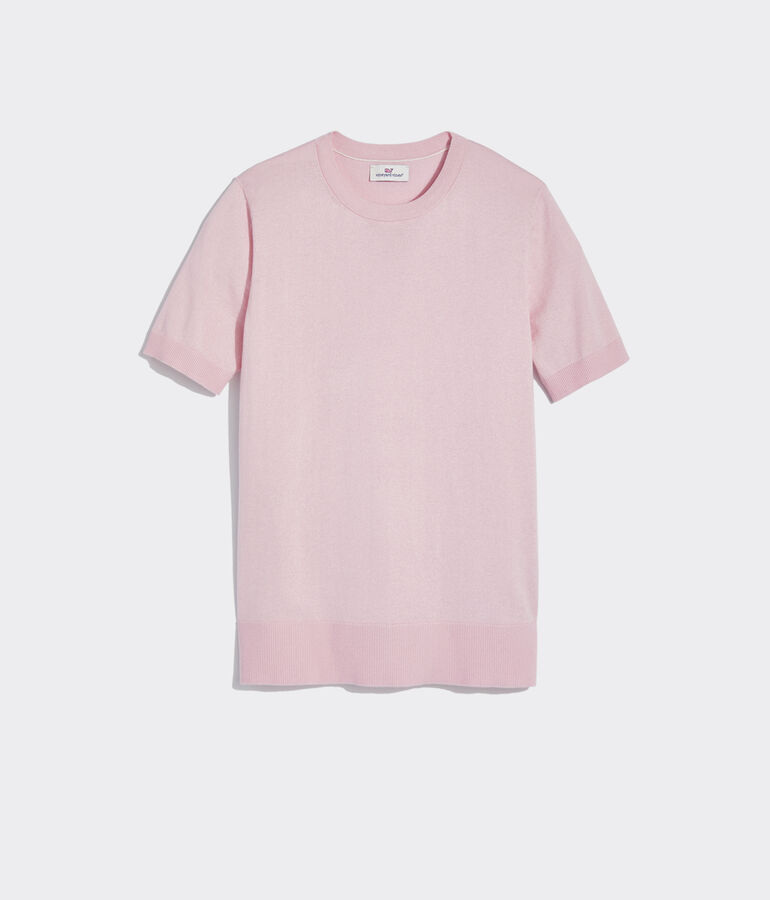 Luxe Short-Sleeve Sweater