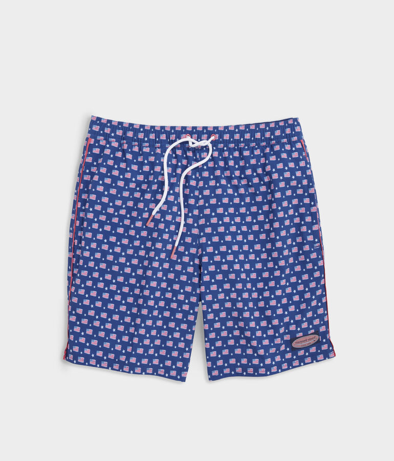 7 Inch Printed Chappy Trunks