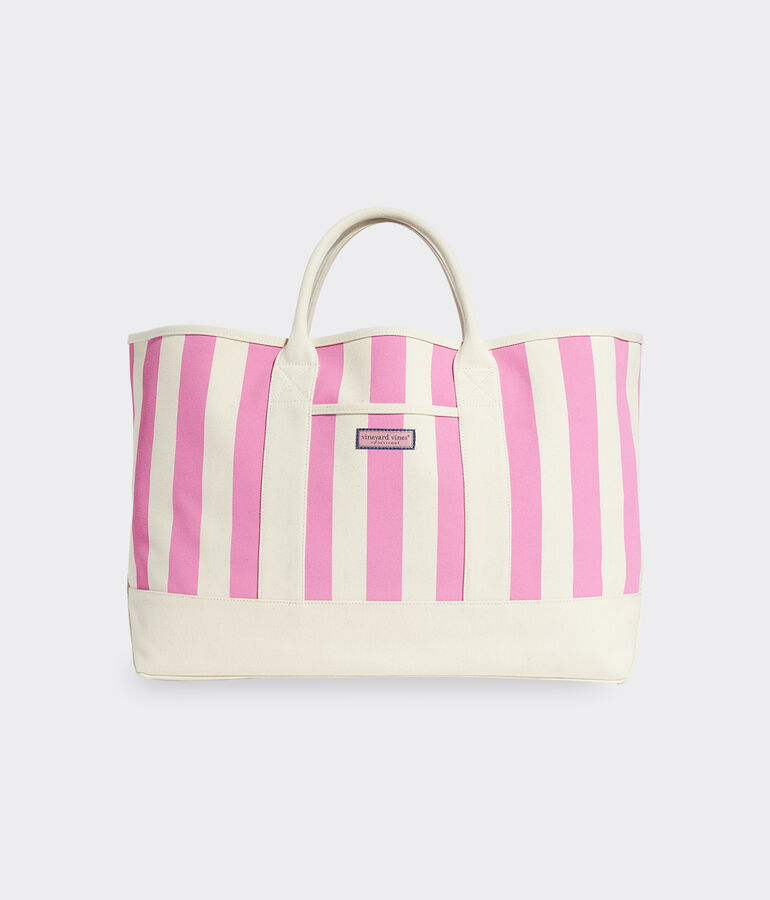 Cabana Stripe Oversized Tote