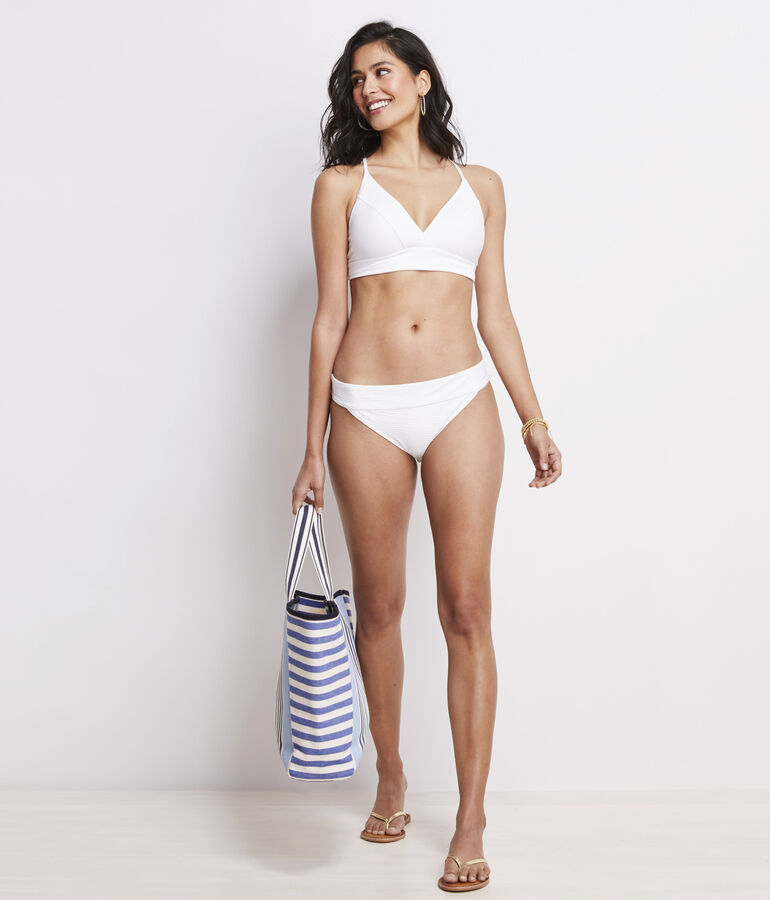 Seersucker Sconset Bikini Bottom