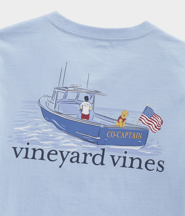Boys' Doodle Co Captain Long-Sleeve Pocket Tee