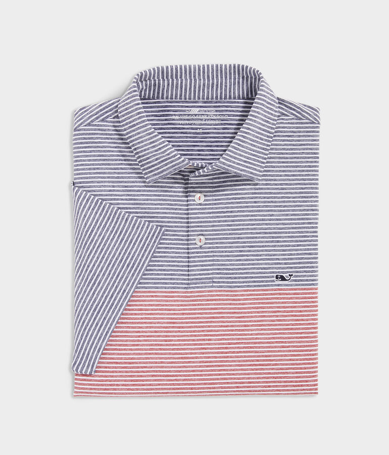 Americana Bradley Stripe Sankaty Polo