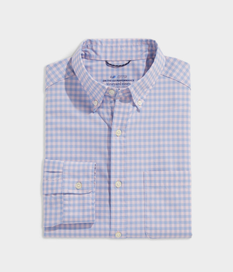 On-The-Go brrr Gingham Shirt