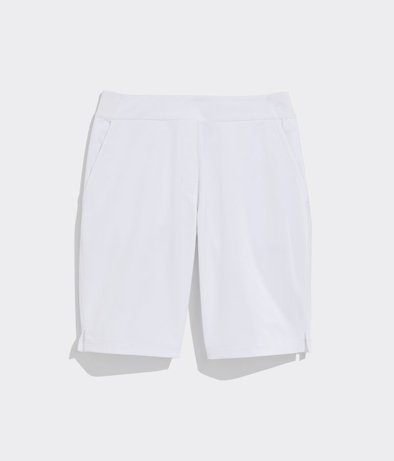 Slim Leg Pull-On Bermuda Golf Short