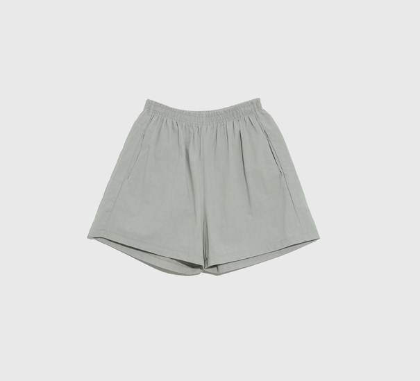 Banded short pants