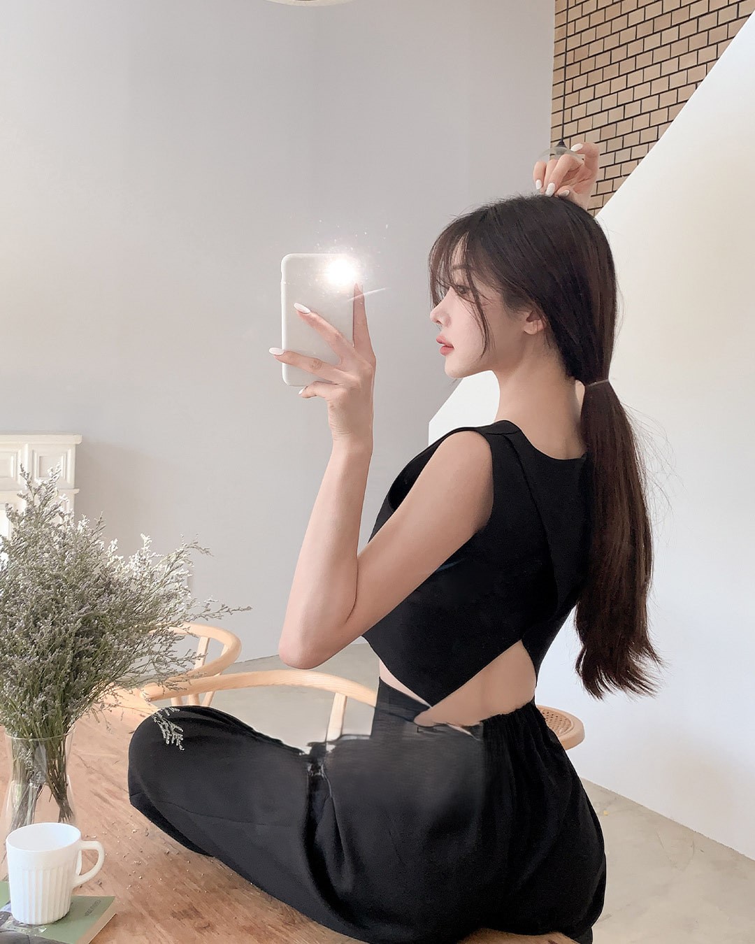 Sleeveless & pants set