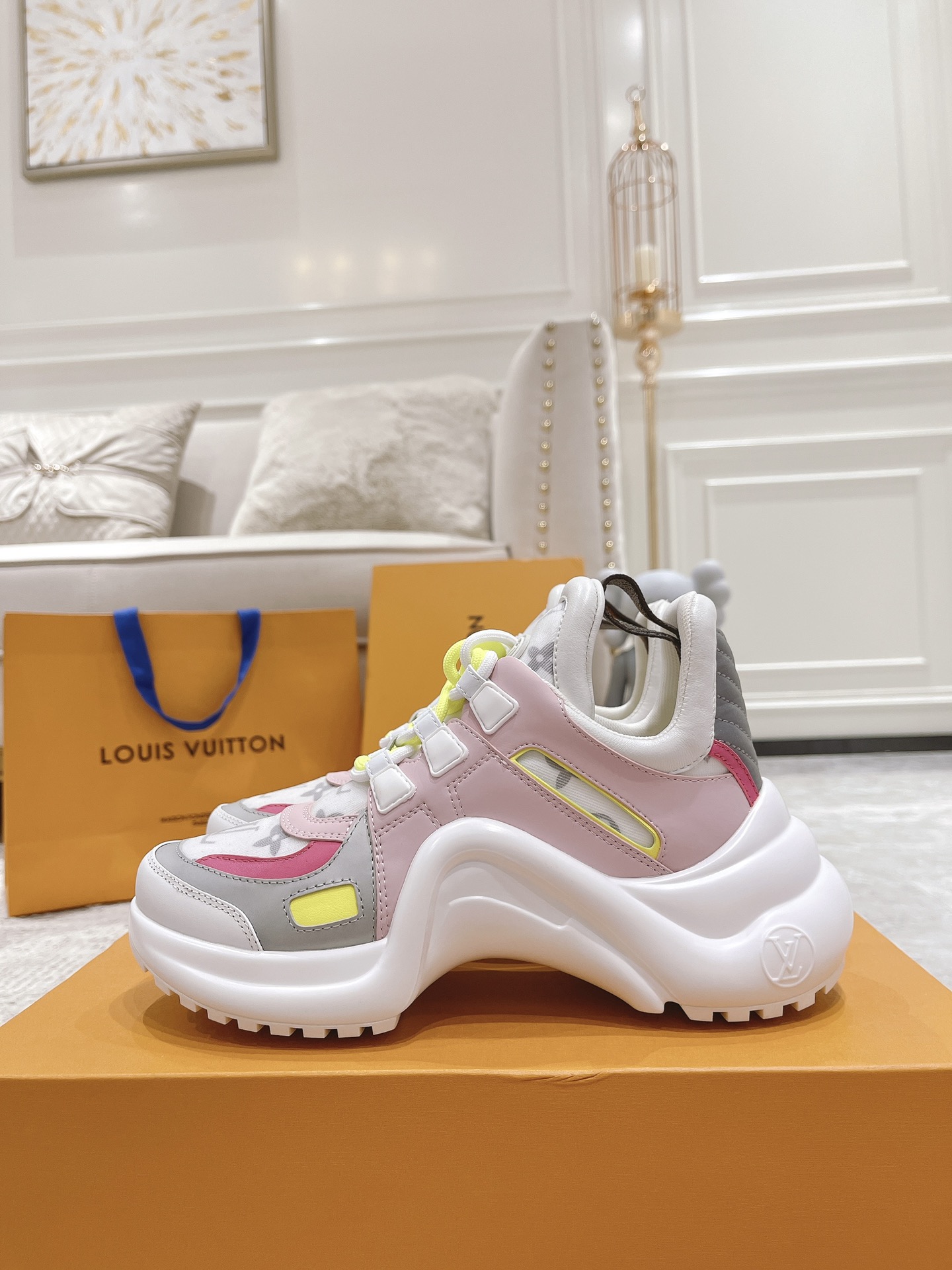 Louis Vuitton Archlight Donkey Brand Louis Vuitton Casual Sports Dad Shoes