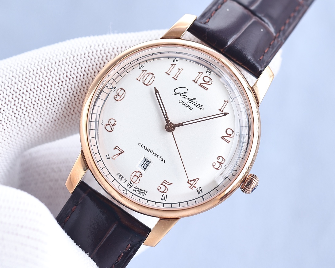 Glashütte TW Glashütte Original Councillor Model 1-36-01 Original Open Model Copy