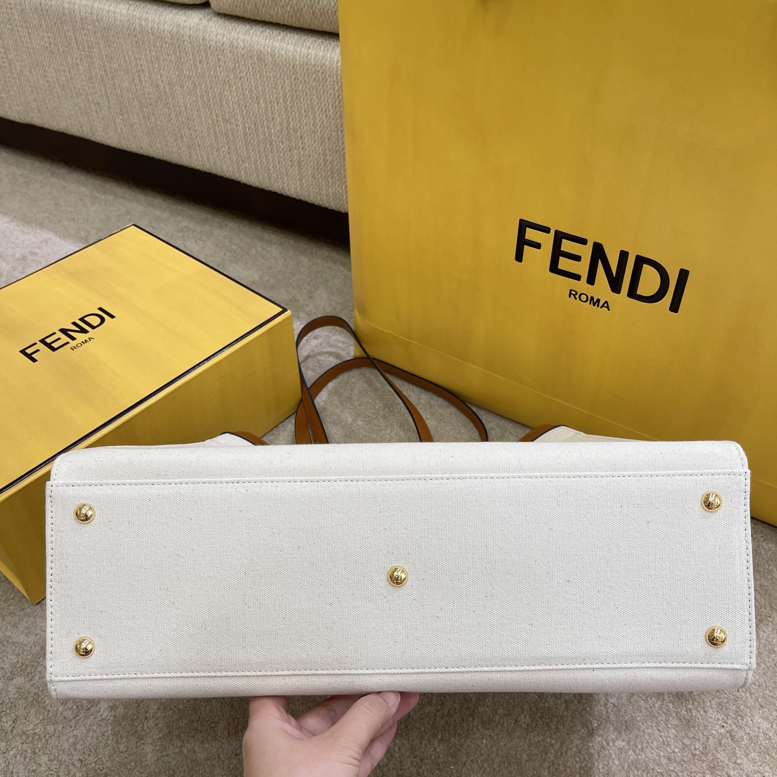FENDI latest Peekaboo X-Tote