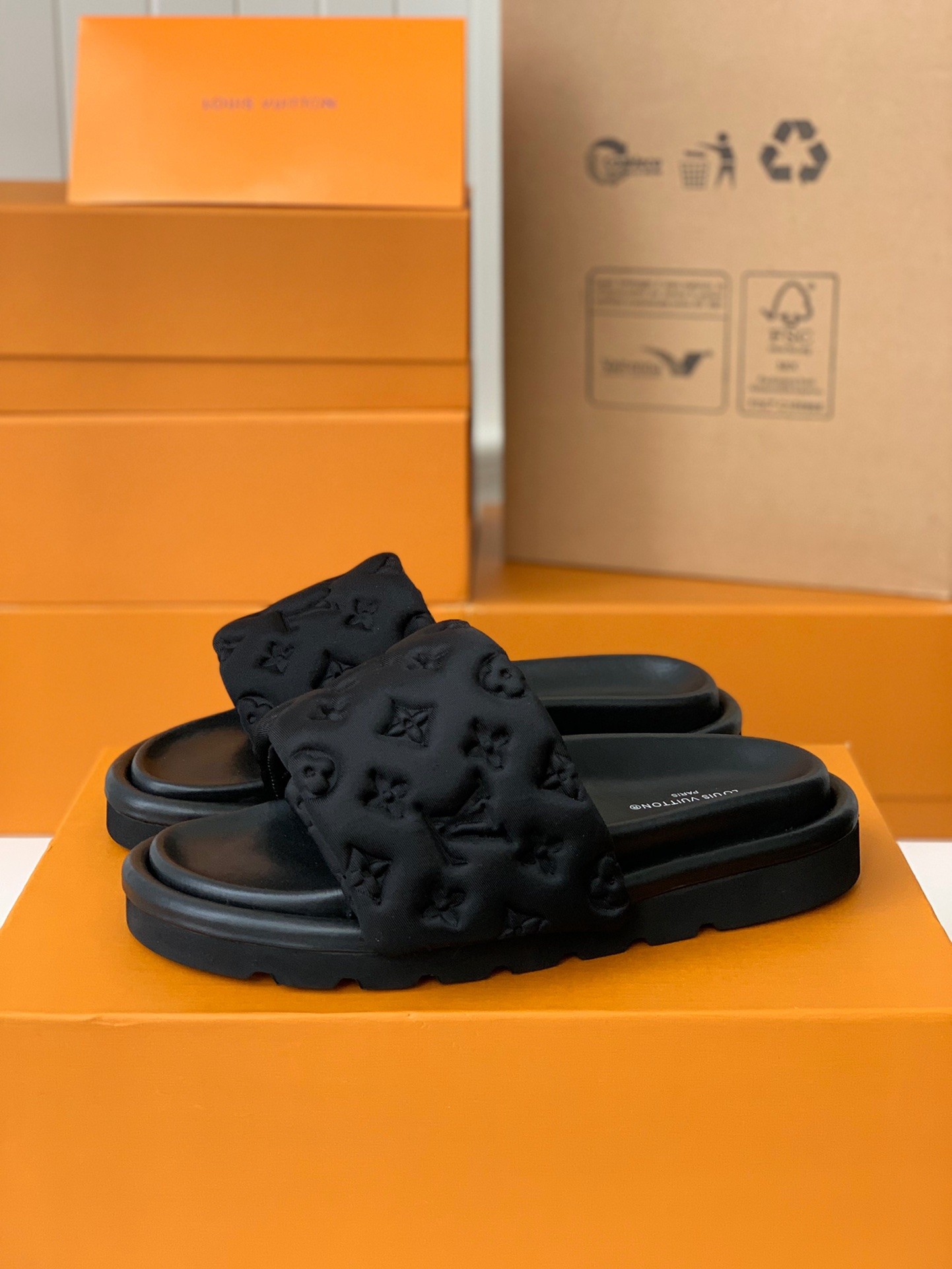 LOUIS VUITTON WOMEN'S SLIPPERS