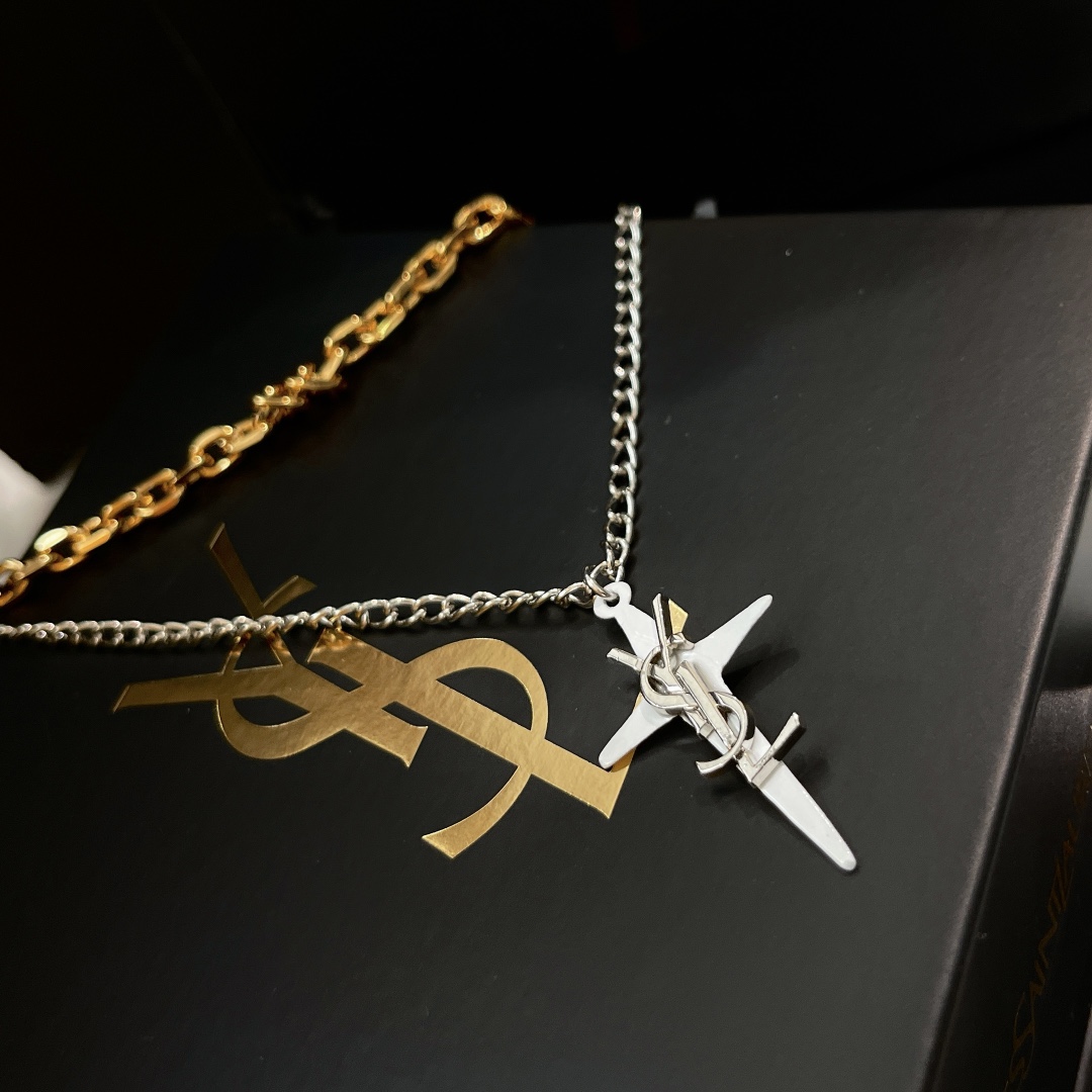 Saint Laurent YSL necklace