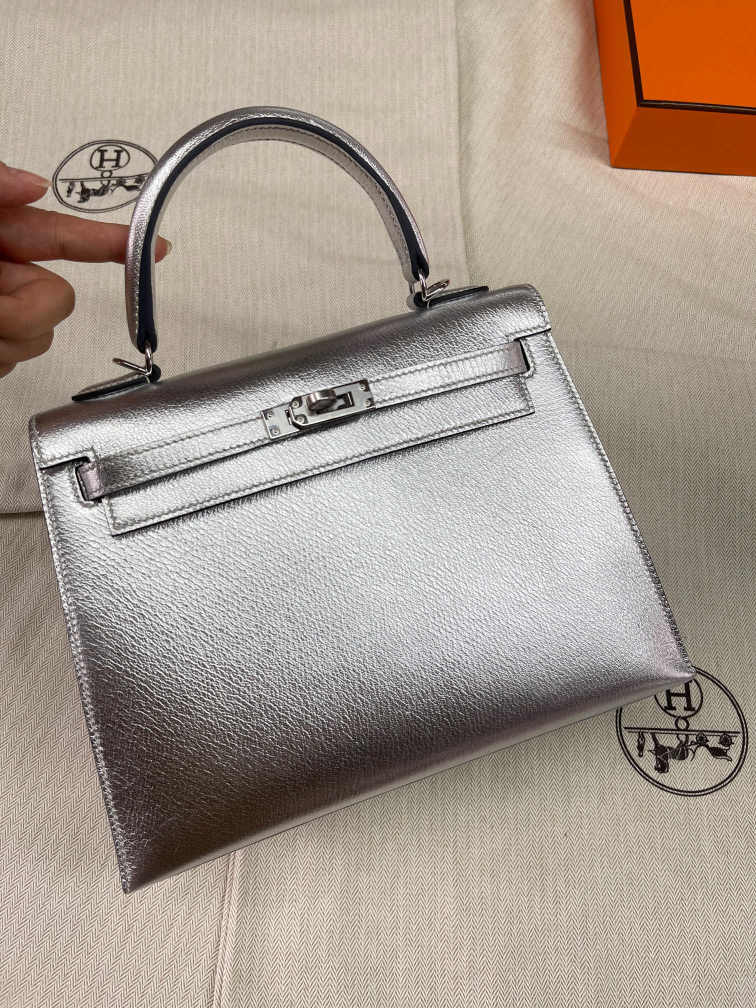 Kelly25 Olympic Exclusive Original Leather