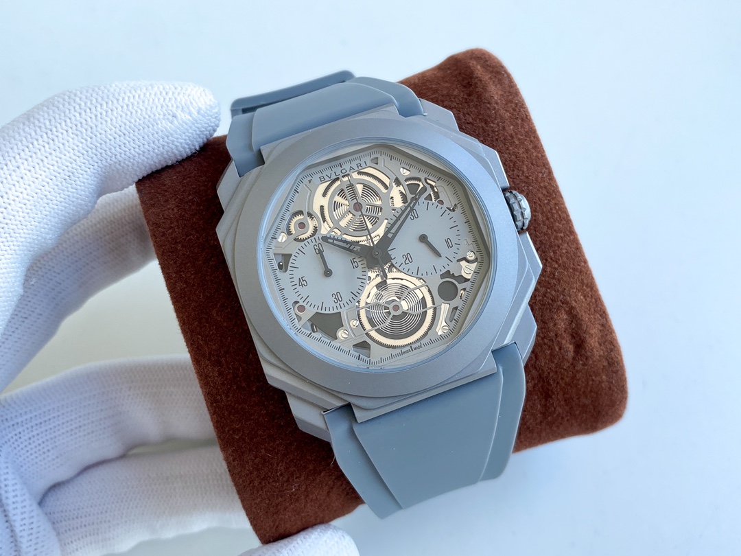 BVLGARI OCTO Finissimo Skeleton OS Chronograph Watch