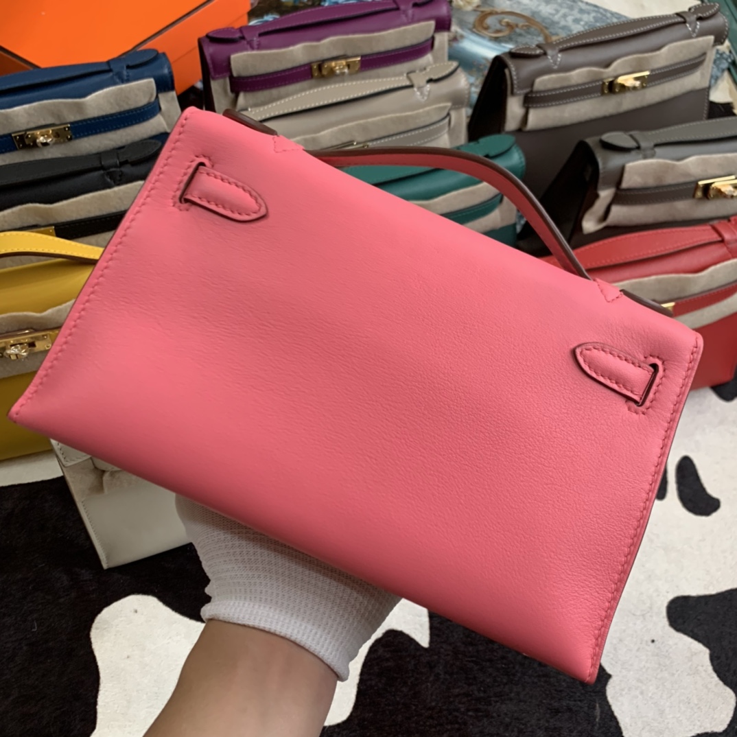 Minikelly pochette a generation of the original import swift leather wax line lipstick powder