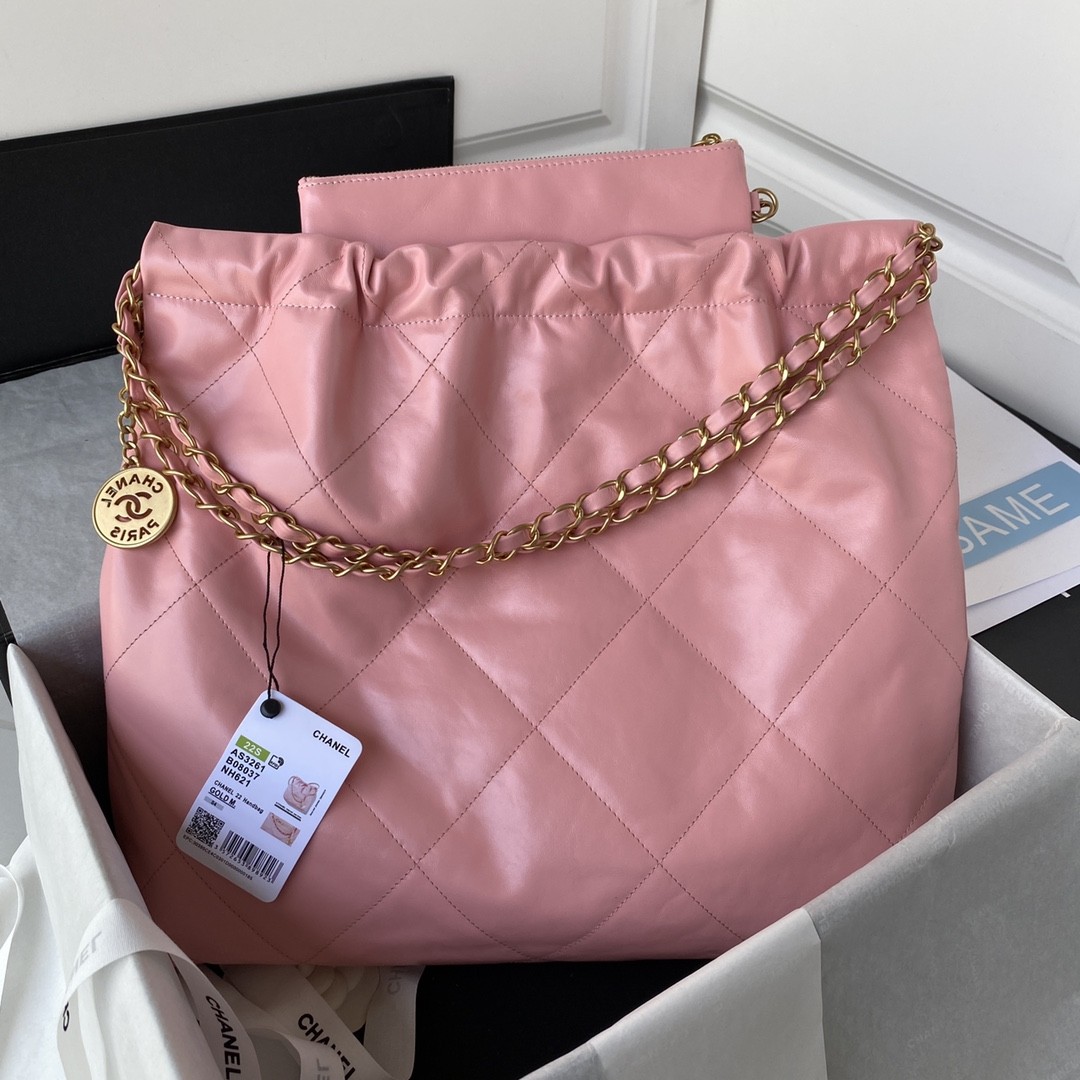 ​Chanel 2022S Hot 22 Bag Shopping Bag AS3261, Top Quality! Size:39*42*8cm