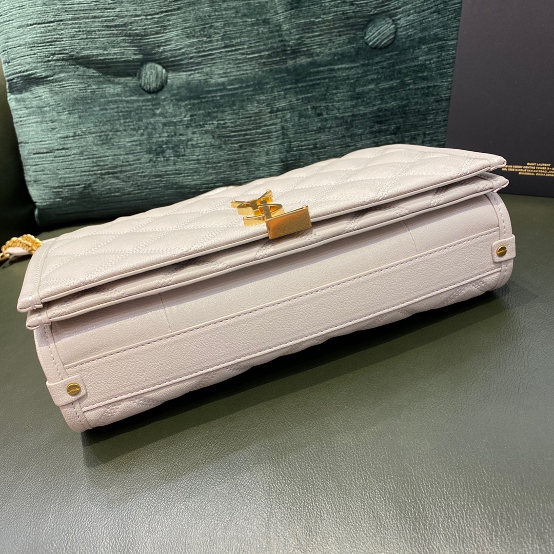 SAINT LAURENT 𝘽𝙀𝘾𝙆𝙔 𝟮𝟱𝙘𝙢   #629426 original leather.JD