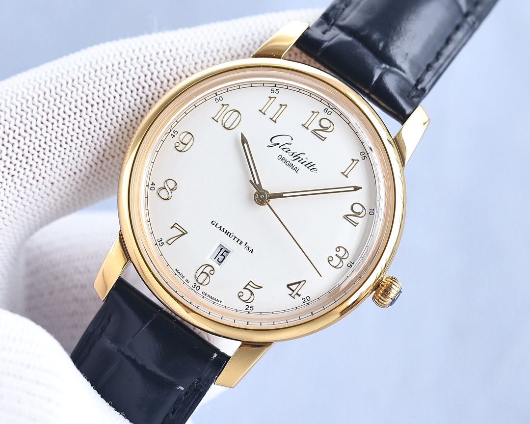 Glashütte TW Glashütte Original Councillor Model 1-36-01 Original Open Model Copy