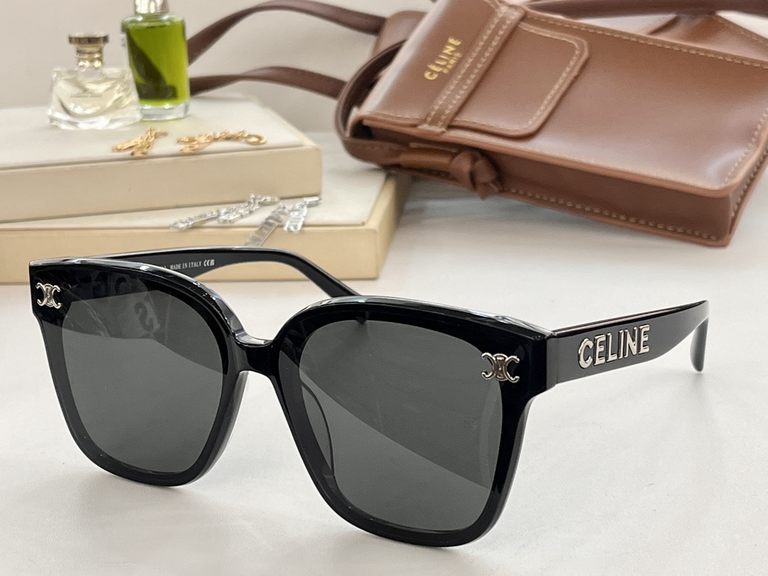 celine with glasses phone pouch