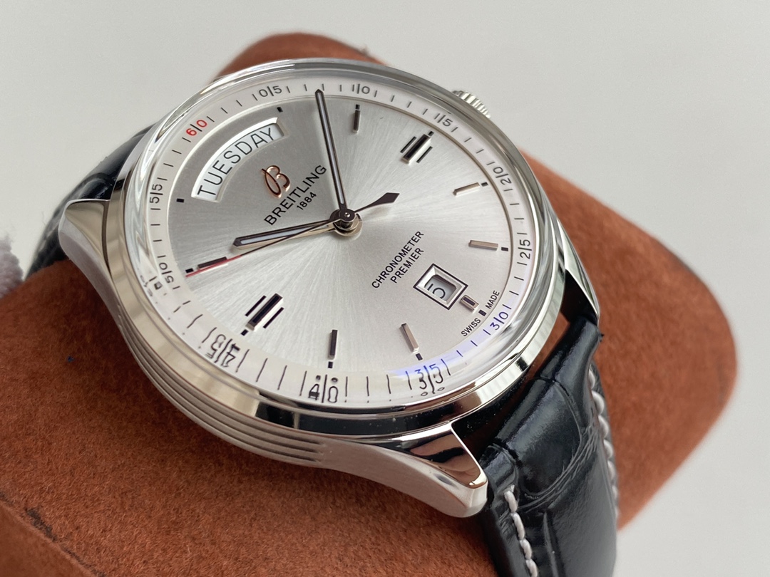 Breitling - Puia Automatic 316L steel CNC polished to perfection