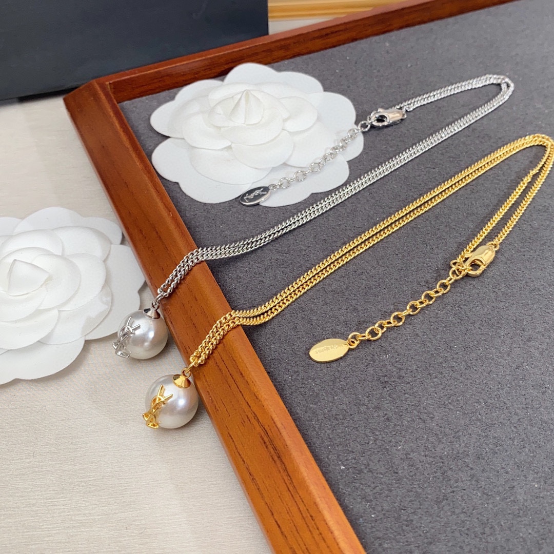 Saint Laurent YSL necklace