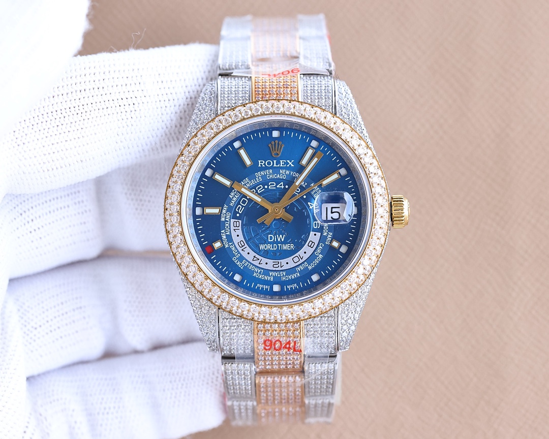 Rolex full diamond model