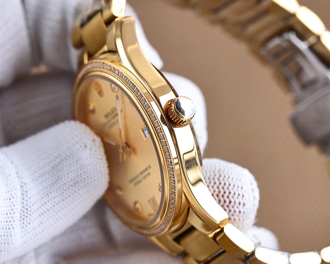 Rolex sapphire glass mirror