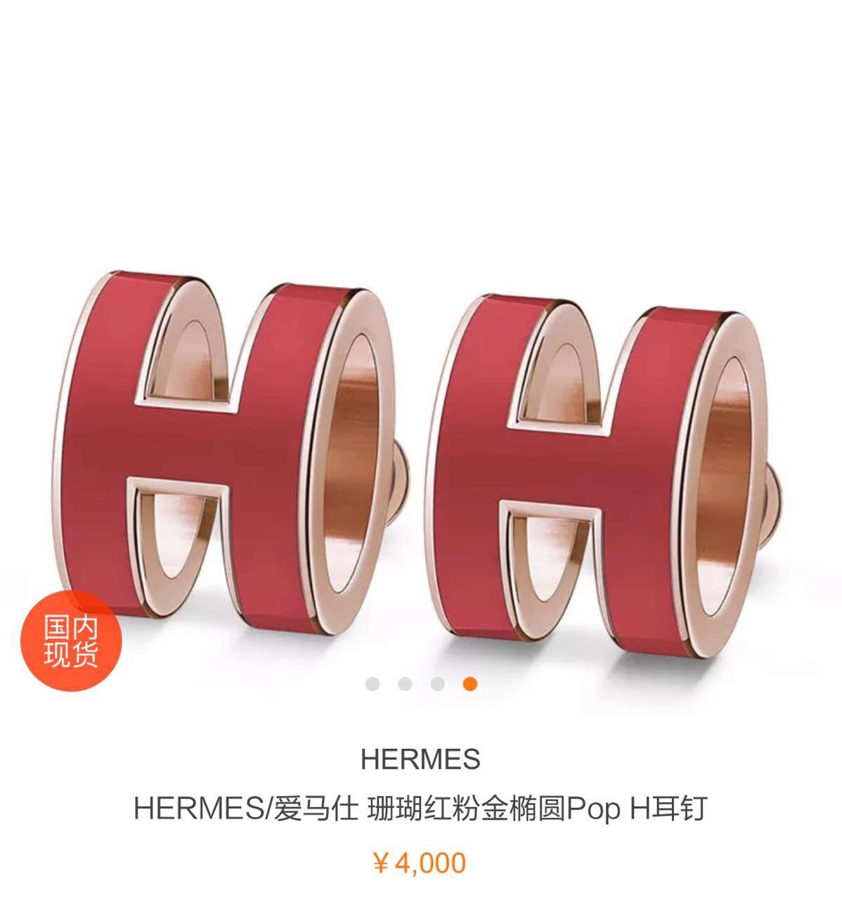 Hermes Earrings
