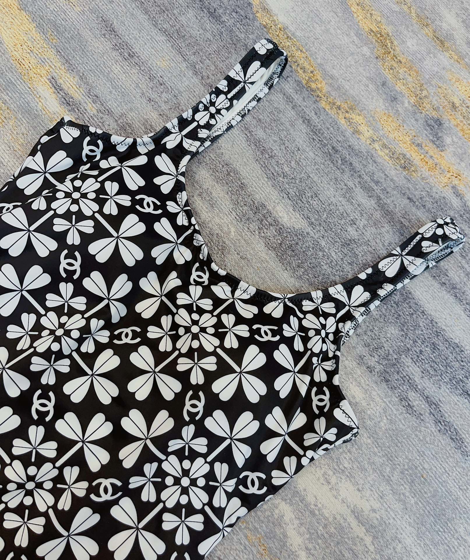Chanel one piece swimsuit