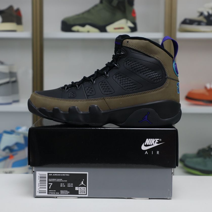Air Jordan 9 Light Olive