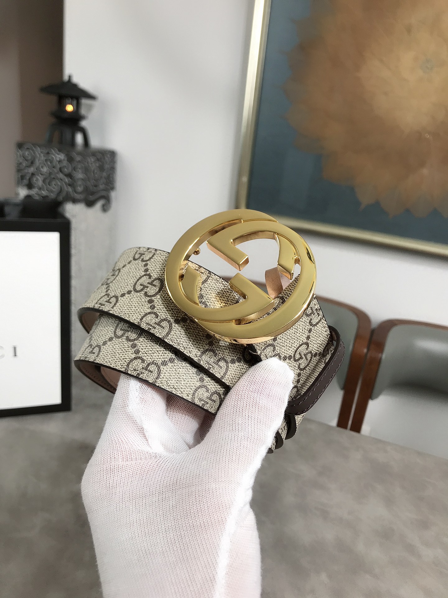 GUCCI classic double G belt