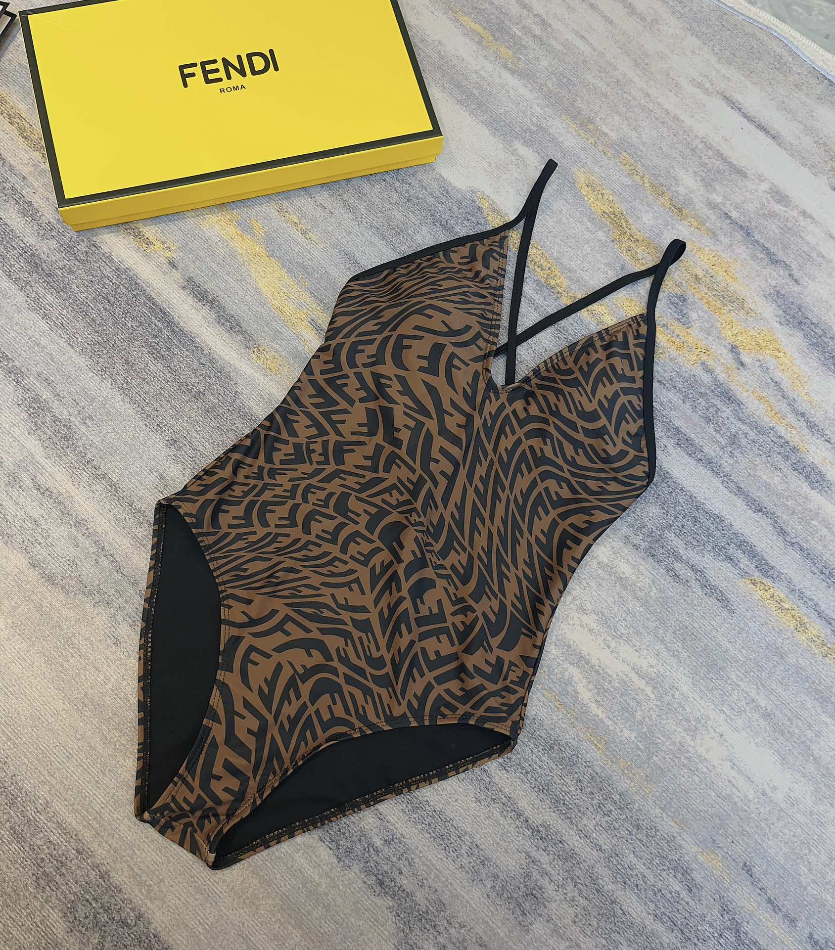 Fendi women's new one-piece bikini