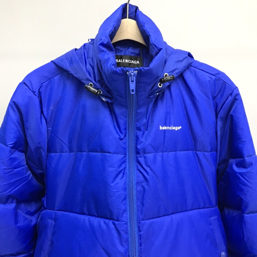 Balenciaga irregular down jacket