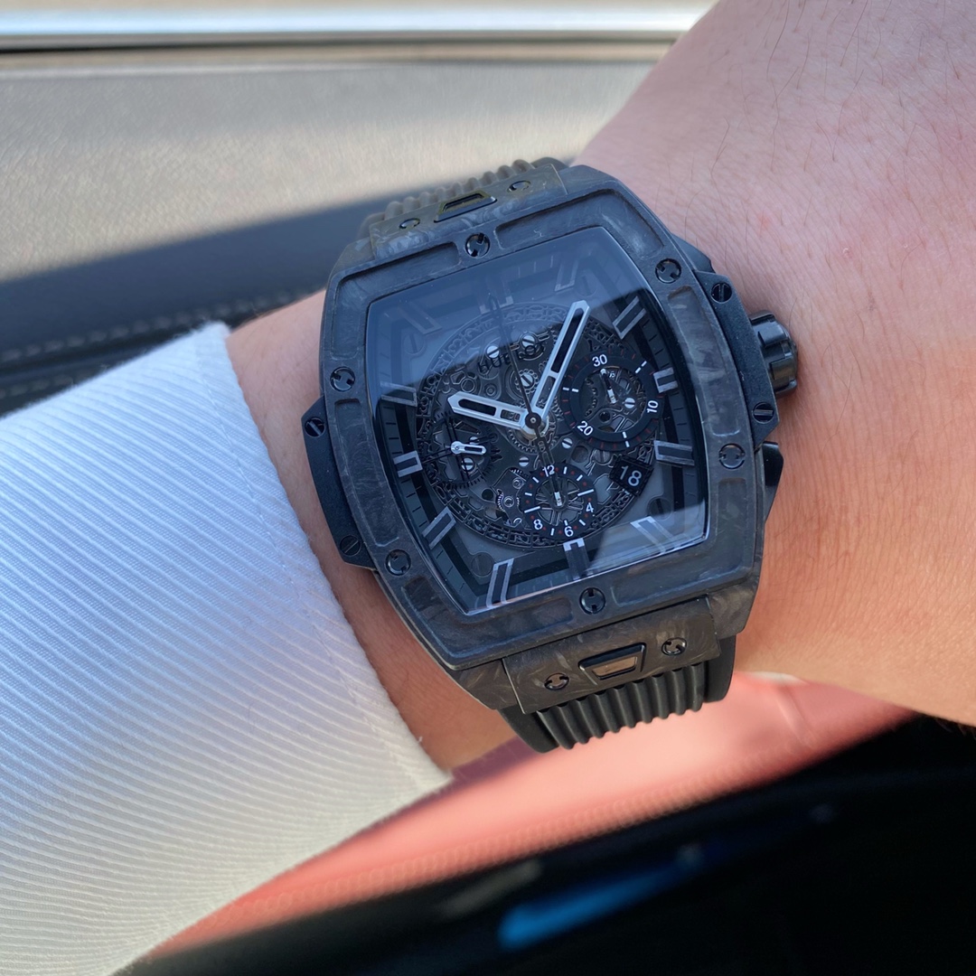 Hublot-Spirit of Big Bang Red Carbon Fiber Watch