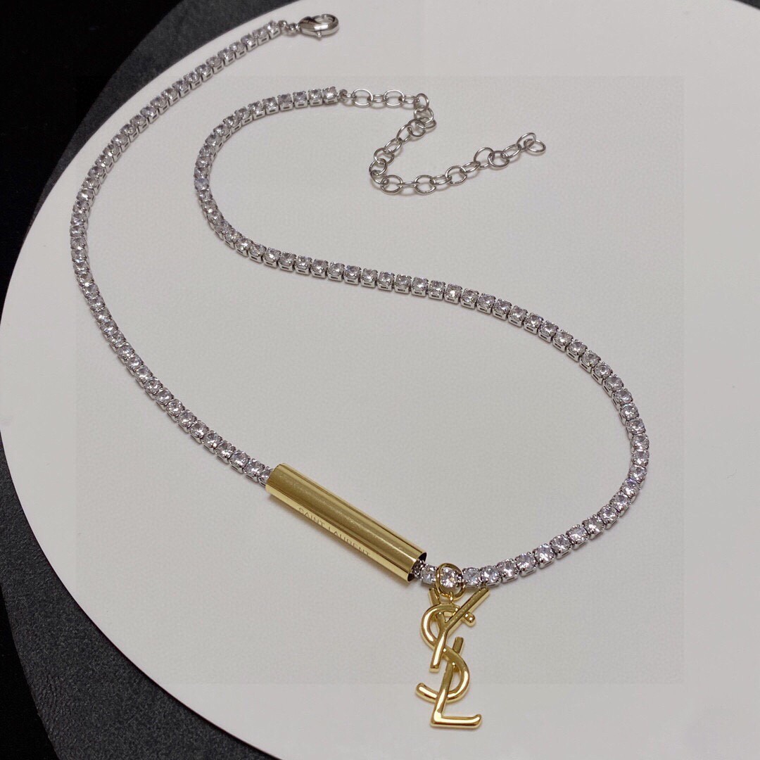 Saint Laurent YSL necklace