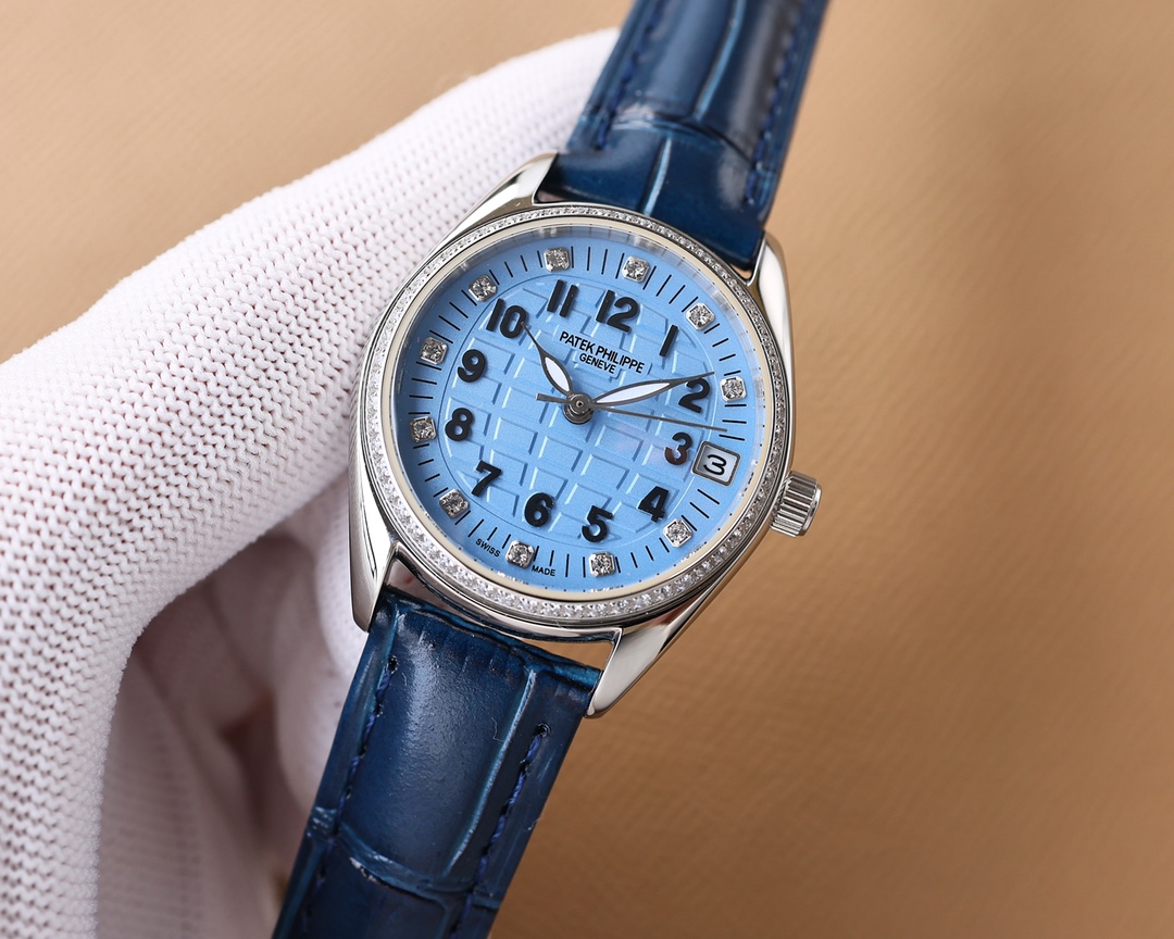 Patek Philippe Fashion Ladies Watch Simple Three Needle