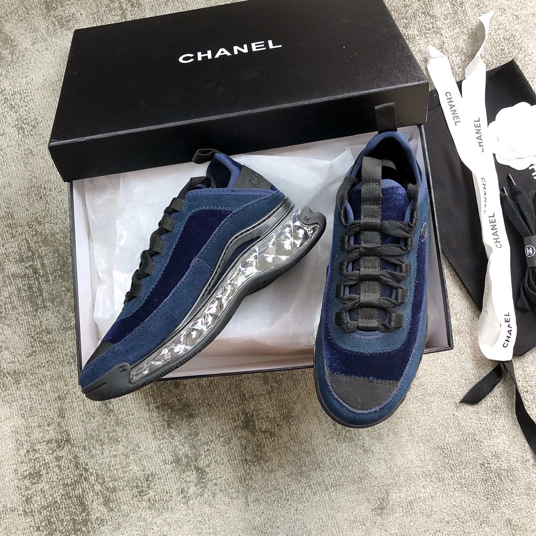 CHANEL sneakers classic small incense sneakers cowhide sheepskin leather genuine leather sole