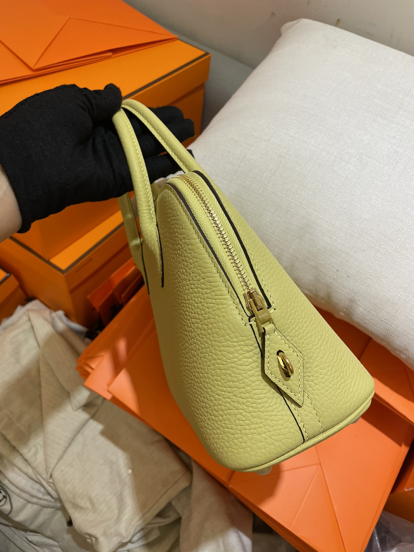 Bolide 25cm original imported TC leather chick yellow