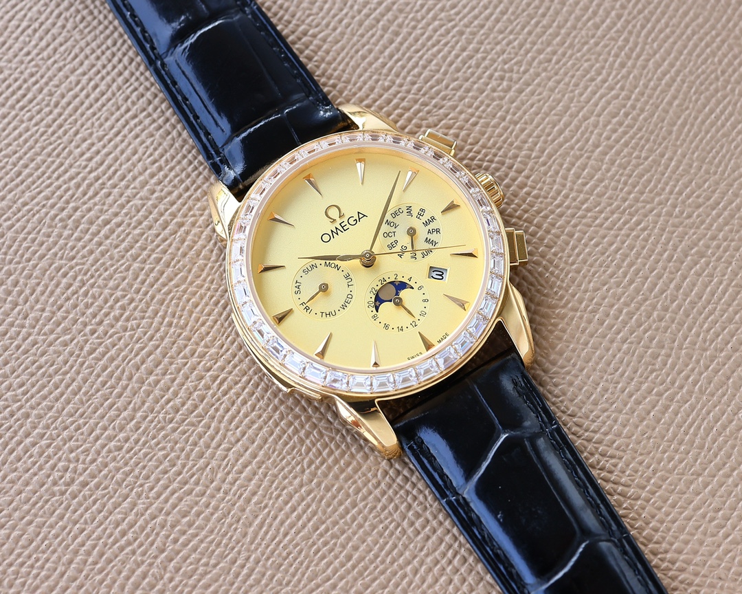 Omega multifunction watch