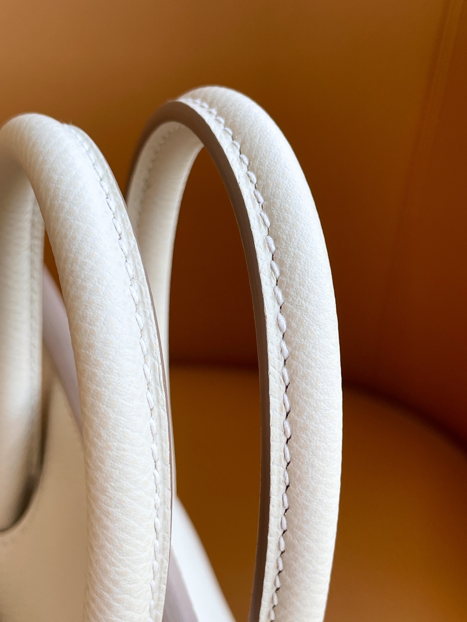 Birkin 25/30 Shake White togo Rose Gold buckle