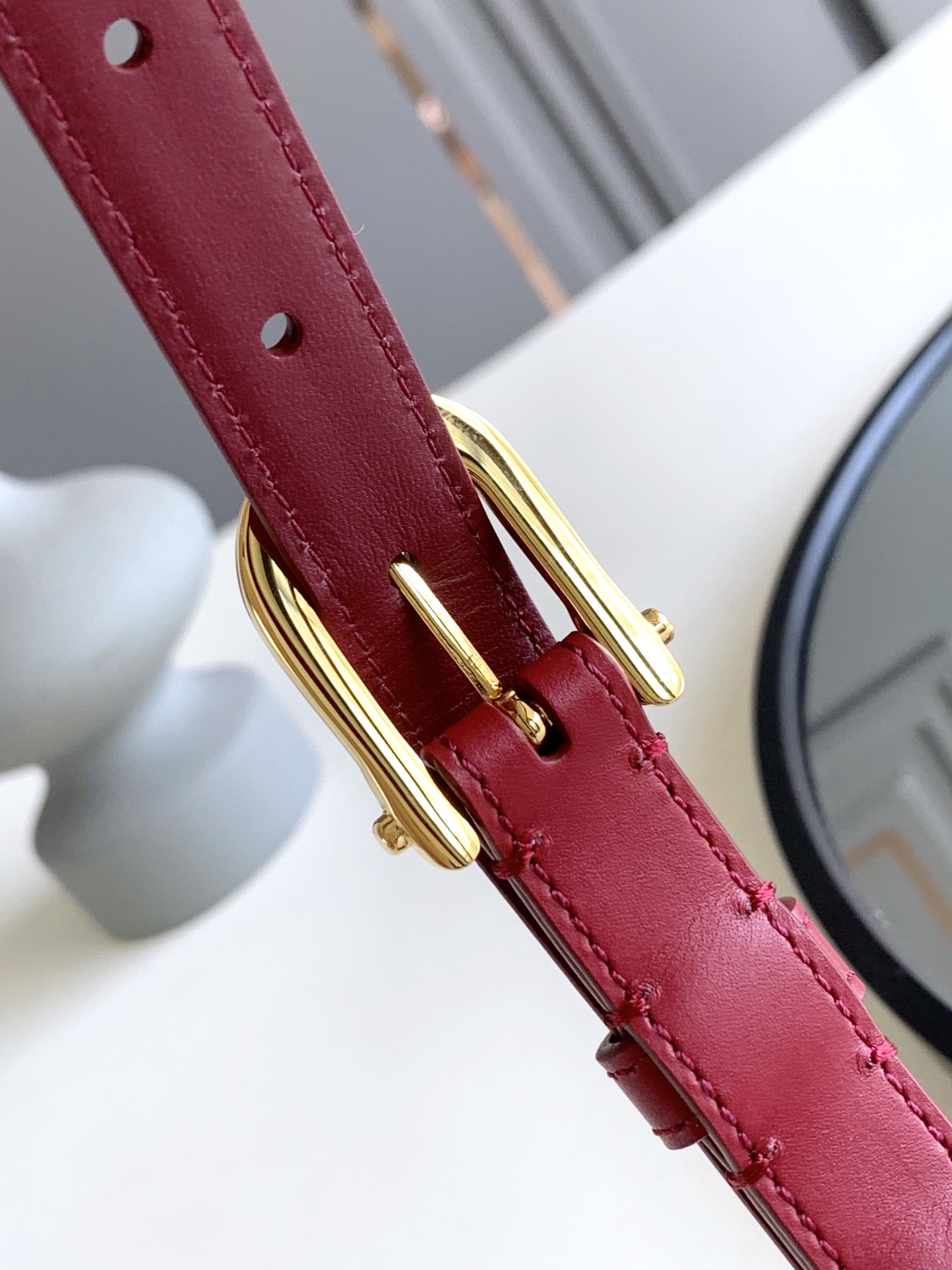 CELINE new pin buckle women's belt