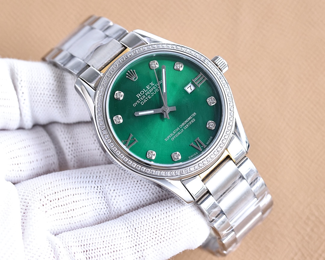Rolex sapphire glass mirror