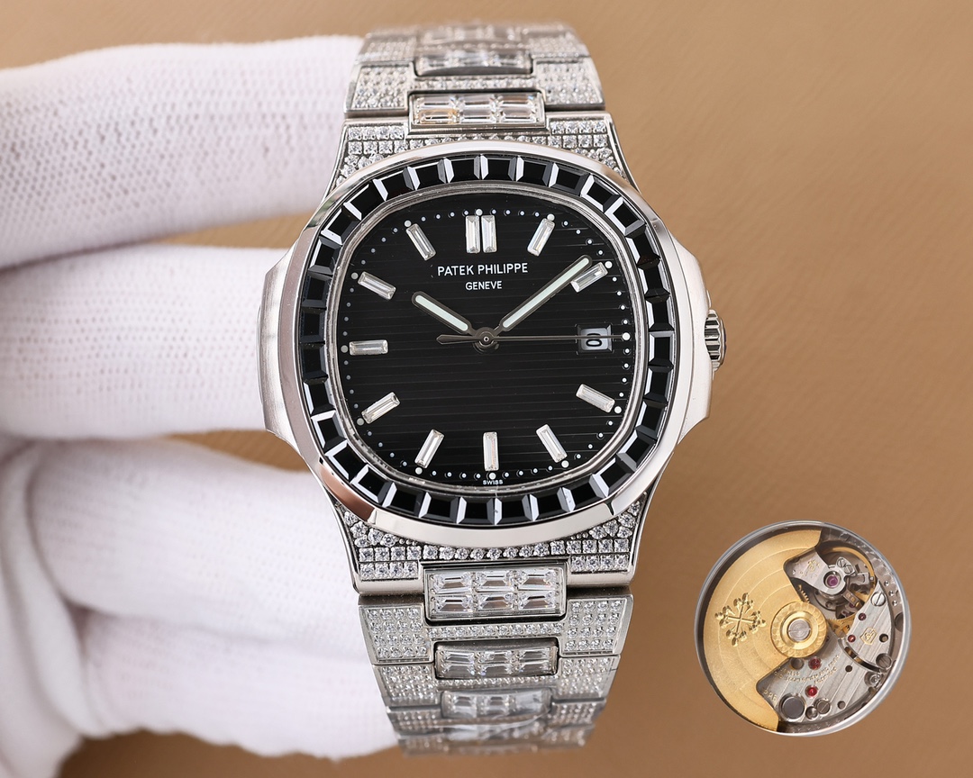 Patek Philippe Platinum Nautilus Watches