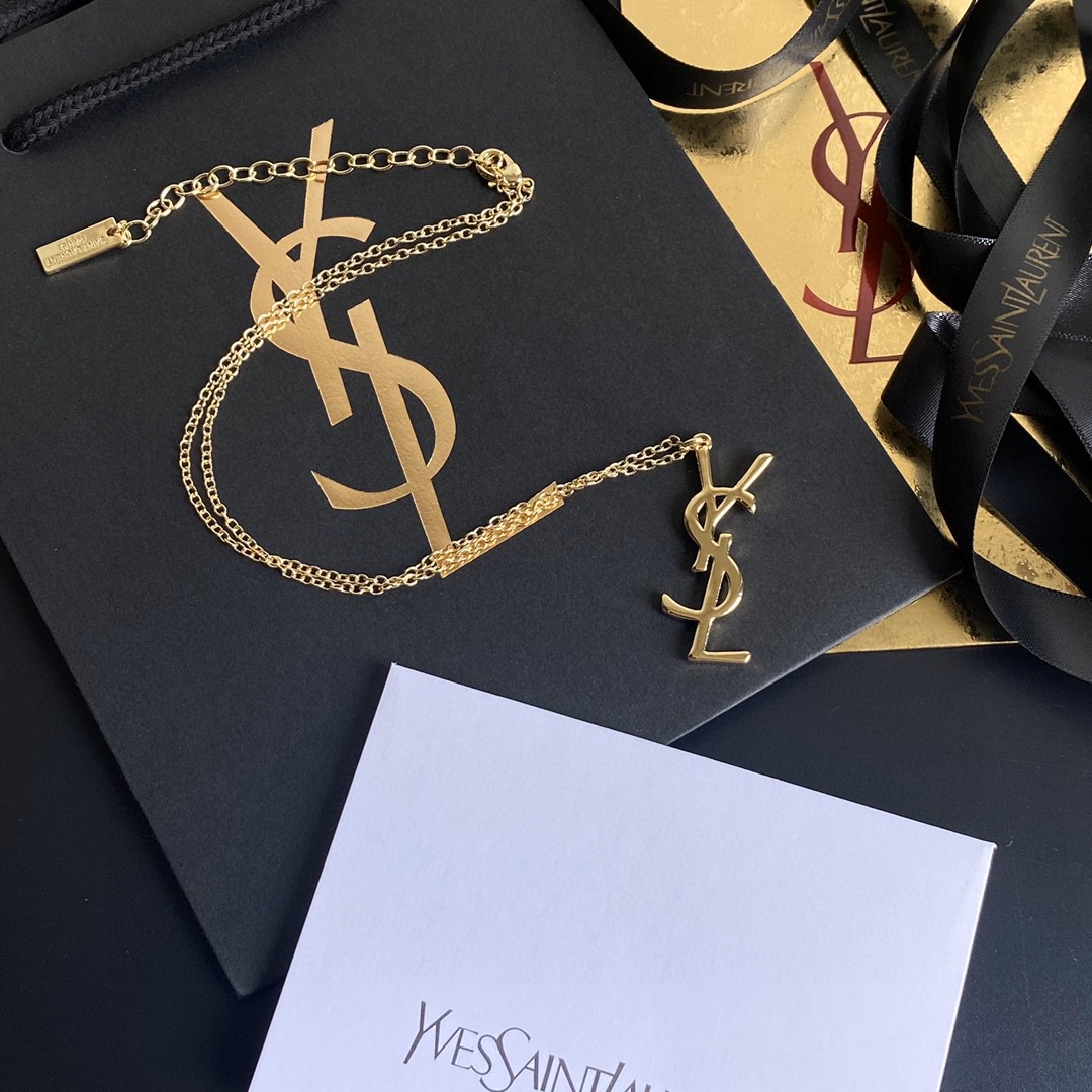 Saint Laurent YSL necklace