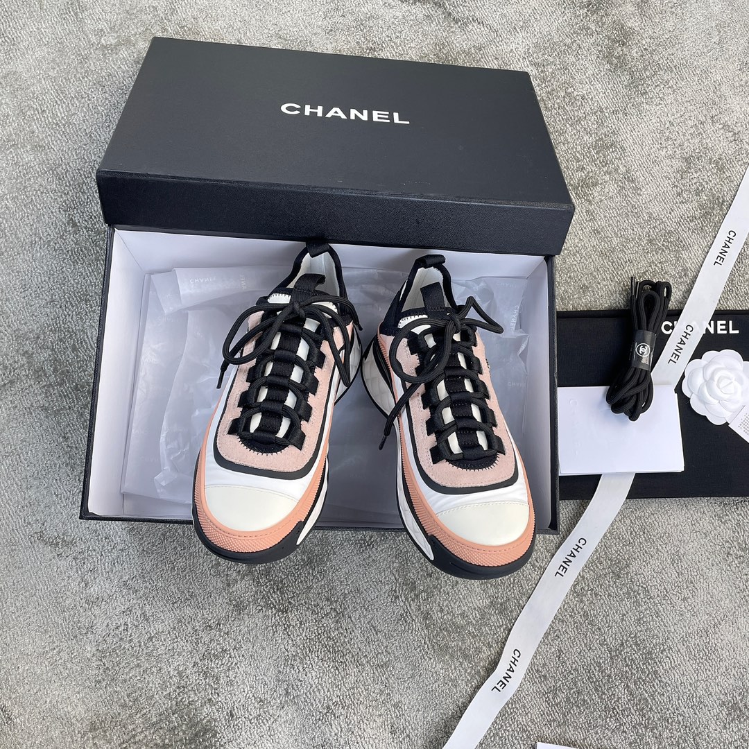 CHANEL sneakers classic small incense sneakers cowhide sheepskin leather genuine leather sole
